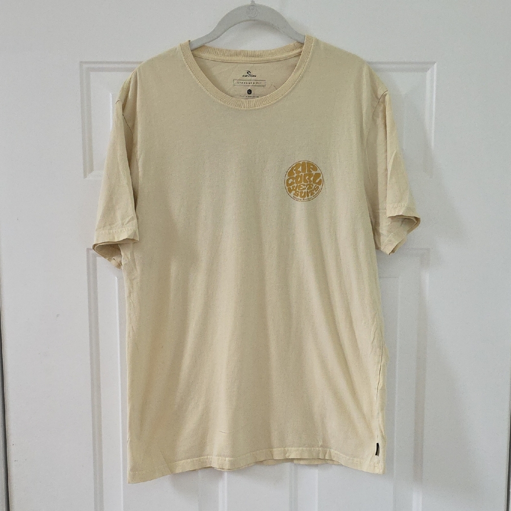 Rip Curl Yellow Short Sleeve Tee